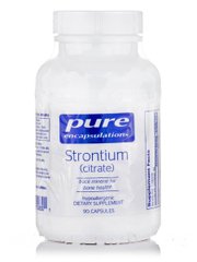 Стронций Цитрат Pure Encapsulations (Strontium Citrate) 90 капсул купить в Киеве и Украине