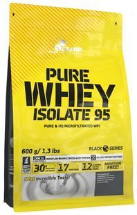 Olimp, Pure Whey Isolate 95, арахісова паста, 600 г