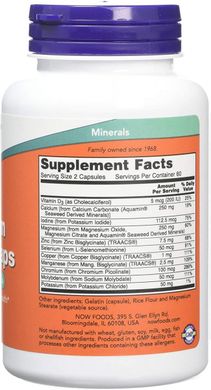 Мультимінерали Now Foods (Full Spectrum Mineral) 120 вегетаріанських капсул