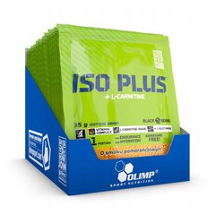 Iso Plus + L-Carnitine OLIMP 35 g tropic blue