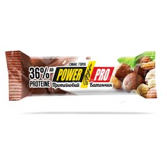 Протеиновый батончик нутелла 32% орехи, без сахара Power Pro (Protein Bar Nutella 32%) 60 г купить в Киеве и Украине