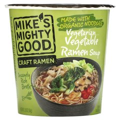 Вегетарианский овощной суп рамен Mike's Mighty (Good Craft Ramen Vegetarian Vegetable Ramen Soup) 54 г купить в Киеве и Украине