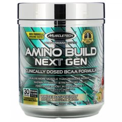 Аминокислотная формула, Amino Build, Next Gen, Muscletech, белая малина, 278 г купить в Киеве и Украине
