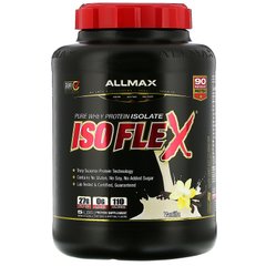 Изолят сывороточного протеина ALLMAX Nutrition (Isoflex) 2270 г ваниль купить в Киеве и Украине