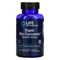 Супер био-куркумин, Super Bio-Curcumin, Life Extension, 400 мг, 60 вегетарианских капсул купить в Киеве и Украине