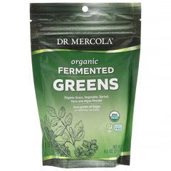 Органическая ферментированная зелень Dr. Mercola (Organic Fermented Greens) 270 г купить в Киеве и Украине