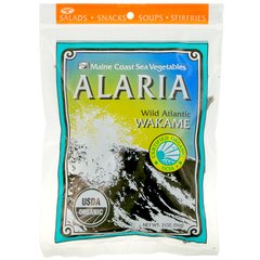 Алария - дикорастущие атлантические водоросли вакаме, Maine Coast Sea Vegetables, 2 унции (56 г) купить в Киеве и Украине