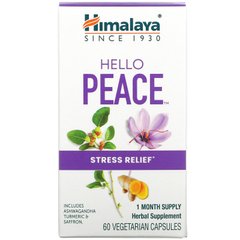Himalaya, Hello Peace, зняття стресу, 60 вегетаріанських капсул