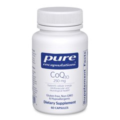 Коэнзим Q10 Pure Encapsulations (CoQ10) 250 мг 60 капсул купить в Киеве и Украине