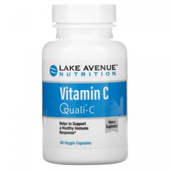 (ТЕРМІН!!!!) Вітамін С Lake Avenue Nutrition (Vitamin Quali-C) 1000 мг 60 рослинних капсул