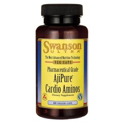 Амінокислоти Swanson (AjiPure Cardio Aminos Pharmaceutical Grade) 60 капсул