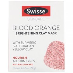 Освітлююча маска з глиною Swisse (Swisse Blood Orange) 70 г