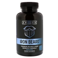 Комплекс для роста волос Zhou Nutrition (Iron Beard) 60 капсул купить в Киеве и Украине