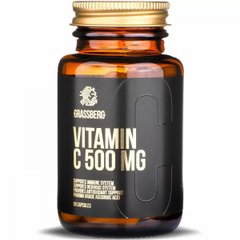 Витамин С Grassberg (Vitamin C) 500 мг 60 капсул купить в Киеве и Украине