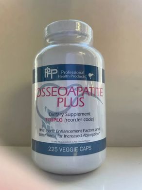 Оссеоапатит Плюс Lg здоровье костей Professional Health Products (Osseoapatite Plus Lg) 225 капсул купить в Киеве и Украине