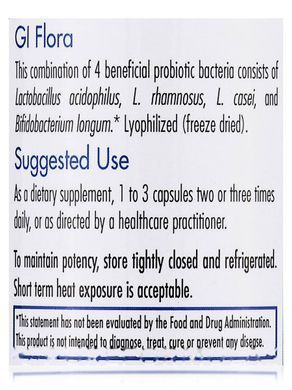 GI Flora, Allergy Research Group, 90 vegetarian capsules