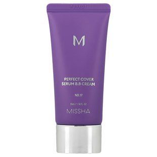 Missha, Perfect Cover Serum B.B Cream, No. 17 Fair, 1.18 fl oz (35 ml)