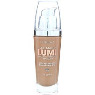 Тональна основа True Match Healthy Luminous Makeup, SPF 20, відтінок C5 класичний бежевий, L'Oreal, 30 мл