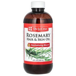 De La Cruz, Rosemary Hair & Skin Oil, 8 fl oz (236 ml) купить в Киеве и Украине