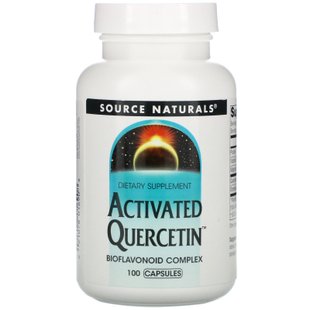 Активированный кверцетин Source Naturals (Activated Quercetin) 100 капсул купить в Киеве и Украине