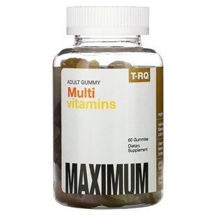 Мульти витамины, взрослых Gummy, Cherry Лимон Апельсин, T-RQ, 60 Gummies купить в Киеве и Украине