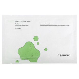 Celimax, Noni Ampoule Beauty Mask, 5 Sheets, 0.84 oz (25 ml) купить в Киеве и Украине