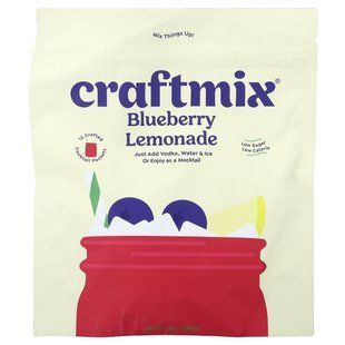 Craftmix, лимонад из голубики, 12 пакетиков, 7 г (0,25 унции) каждый купить в Киеве и Украине