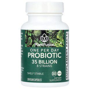 PlantFusion, One Per Day Probiotic, 35 Billion, 30 Vegan Capsules купить в Киеве и Украине