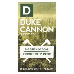 Duke Cannon Supply Co., Big Brick of Bar Soap&reg;, Fresh Cut Pine, 10 oz купить в Киеве и Украине