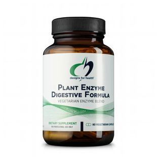 Designs for Health Vegan Digestive Enzymes (Plant Enzyme Digestive Formula) 90 Capsules