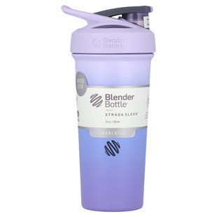 Blender Bottle, Strada Sleek&trade;, Insulated Stainless Steel, Lavender, 25 oz (740 ml)