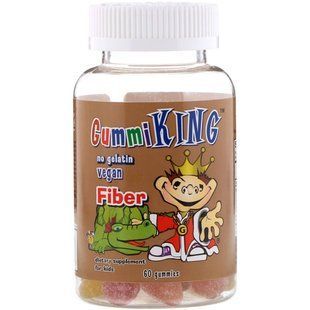 Пищевые волокна жевательные GummiKing 60 мармеладок купить в Киеве и Украине