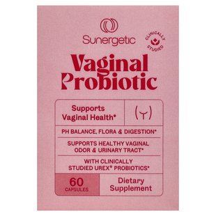 Sunergetic Vaginal Probiotic (60 capsules)