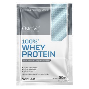 Протеїн 100% Whey Protein OstroVit 30 г Ваніль