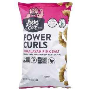 LesserEvil, Power Curls, Himalayan Pink Salt, 4 oz (113 g) купить в Киеве и Украине