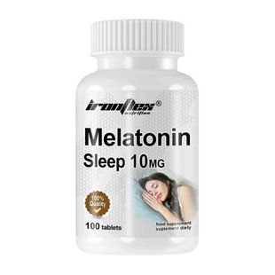 IronFlex, Melatonin Sleep 10 mg, 100 tabs купить в Киеве и Украине