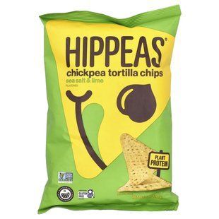 Hippeas, Chickpea Tortilla Chips, Sea Salt & Lime, 5 oz (142 g) купить в Киеве и Украине