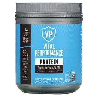 Vital Proteins, Vital Performance Protein, кофе холодного приготовления, 1,72 фунта (782 г) купить в Киеве и Украине