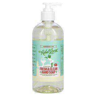 Rebel Green, Fresh & Clean Hand Soap, Frankincense & Pine, 16.9 oz (500 ml) купить в Киеве и Украине