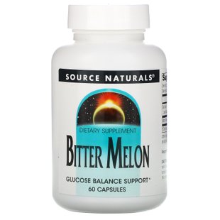 Китайская горькая тыква, Bitter Melon, Source Naturals, 60 капсул купить в Киеве и Украине