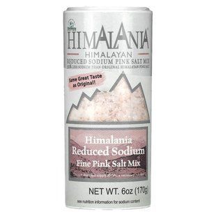 Himalania, Himalayan Reduced Sodium Fine Pink Salt Mix, 6 oz (170 g) купить в Киеве и Украине