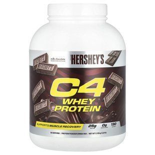 C4 / Cellucor, C4&reg; Whey Protein, Hershey's Milk Chocolate, 5.24 lb (2.38 kg) купить в Киеве и Украине