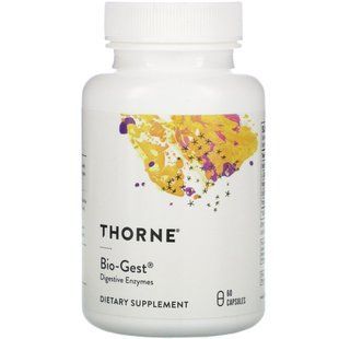Пищеварительные ферменты Био-Гест Thorne Research (Bio-Gest) 60 капсул купить в Киеве и Украине