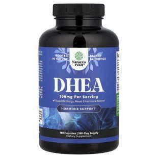 Nature's Craft, DHEA, 100 mg, 180 Capsules купить в Киеве и Украине