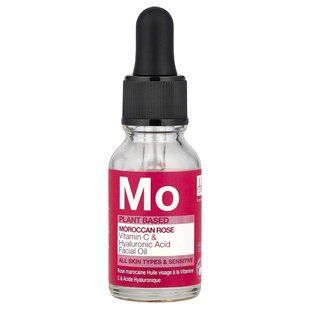 Dr. Botanicals, Moroccan Rose Vitamin C & Hyaluronic Acid Facial Oil, All Skin Types & Sensitive, 0.51 fl oz (15 ml) купить в Киеве и Украине