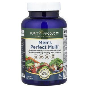Purity Products, Men's Perfect Multi&reg;, 90 SlipTech&trade; Tablets