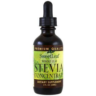 SweetLeaf, цельнолистовой концентрат стевии, Wisdom Natural, 2 жидких унции (60 мл) купить в Киеве и Украине
