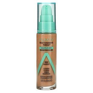 Almay, Clear Complexion Makeup, 300 Naked, 1 fl oz (30 ml) купить в Киеве и Украине