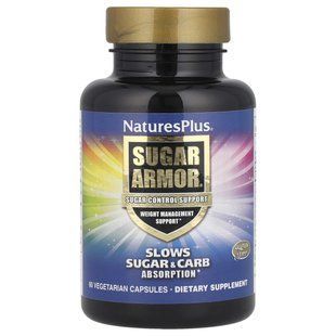 Контроль цукру Nature's Plus 60 вегетаріанських капсул