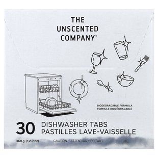 The Unscented Company, Dishwasher Tabs, 30 Tabs, 12.7 oz (360 g) купить в Киеве и Украине